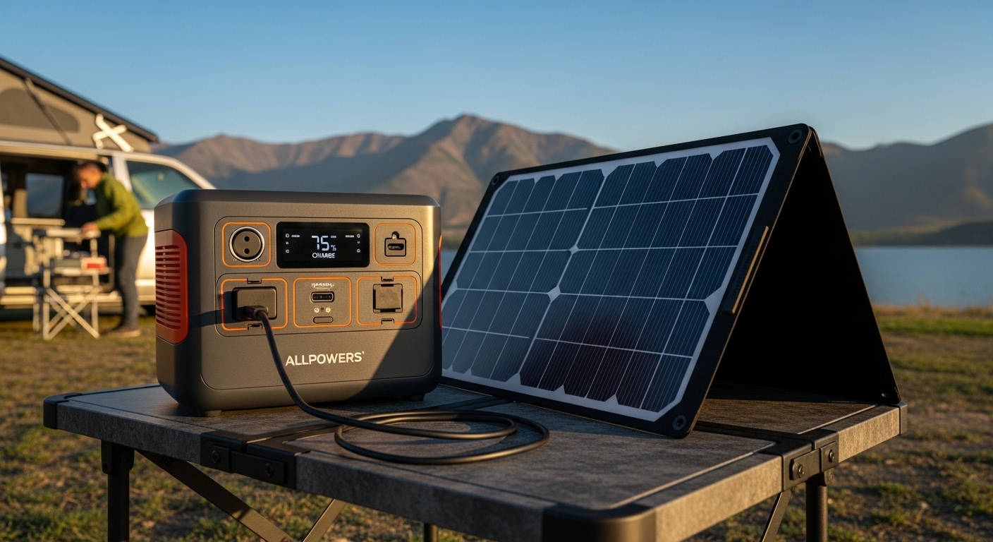 ALLPOWERS Powerstation & Solargenerator kaufen | Tragbare Energie für Camping & Notstrom