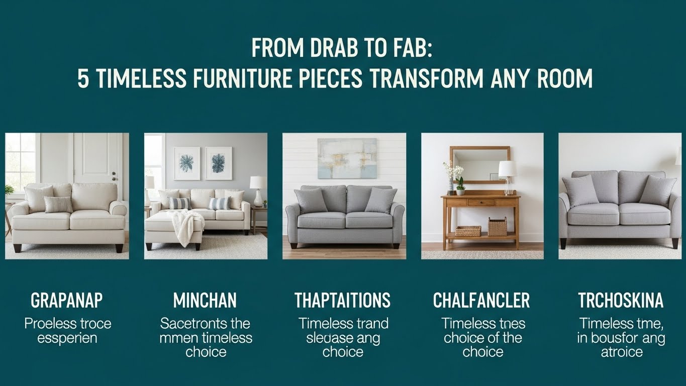 Timeless Furniture Pieces to Transform Your Room | LilyDecors Home Decor