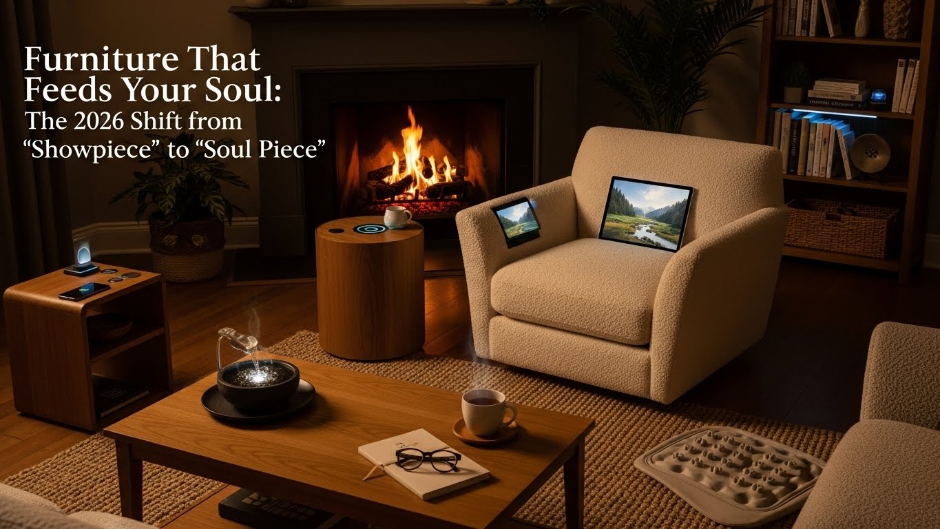 Soul Pieces, Not Showpieces: The 2026 Furniture Shift for Emotional Sanctuaries | LilyDecors
