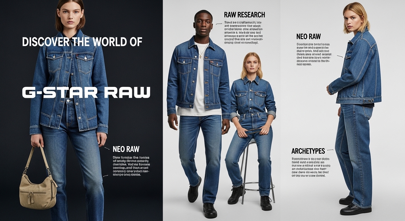 Inside G-Star RAW: Redefining Denim Through Innovation and Craft