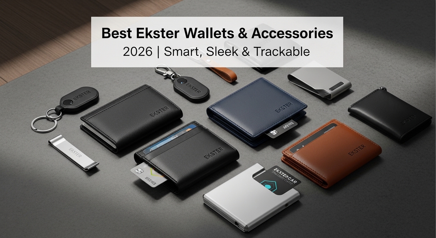 Best Ekster Wallets & Accessories 2026 | Smart, Sleek & Trackable