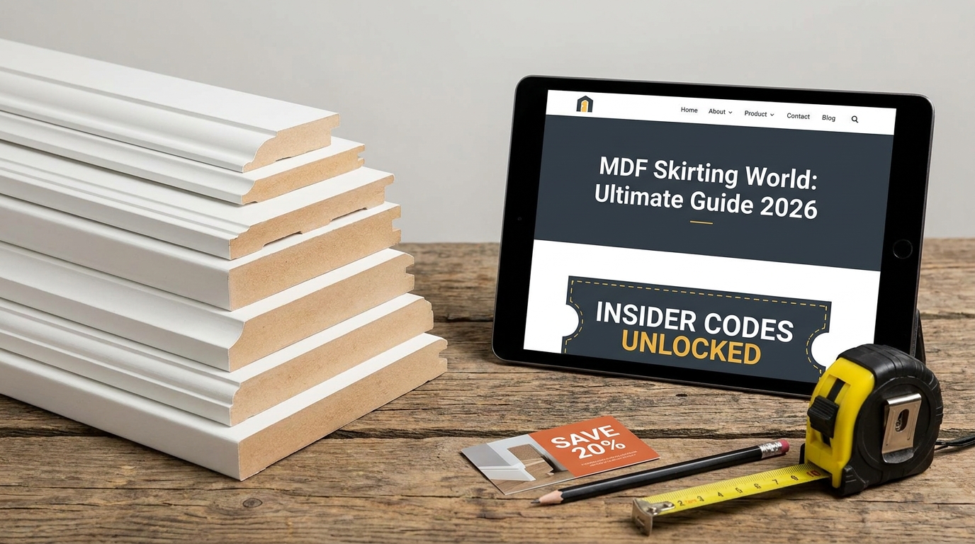 The Ultimate Guide to MDF Skirting World: Style, Savings & Insider Codes (2026 Update)