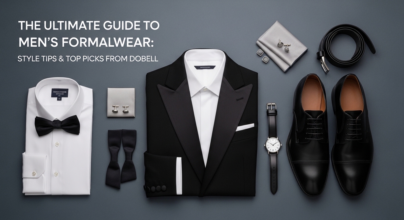 The Ultimate Guide to Men's Formalwear: Style Tips & Top Picks from Dobell