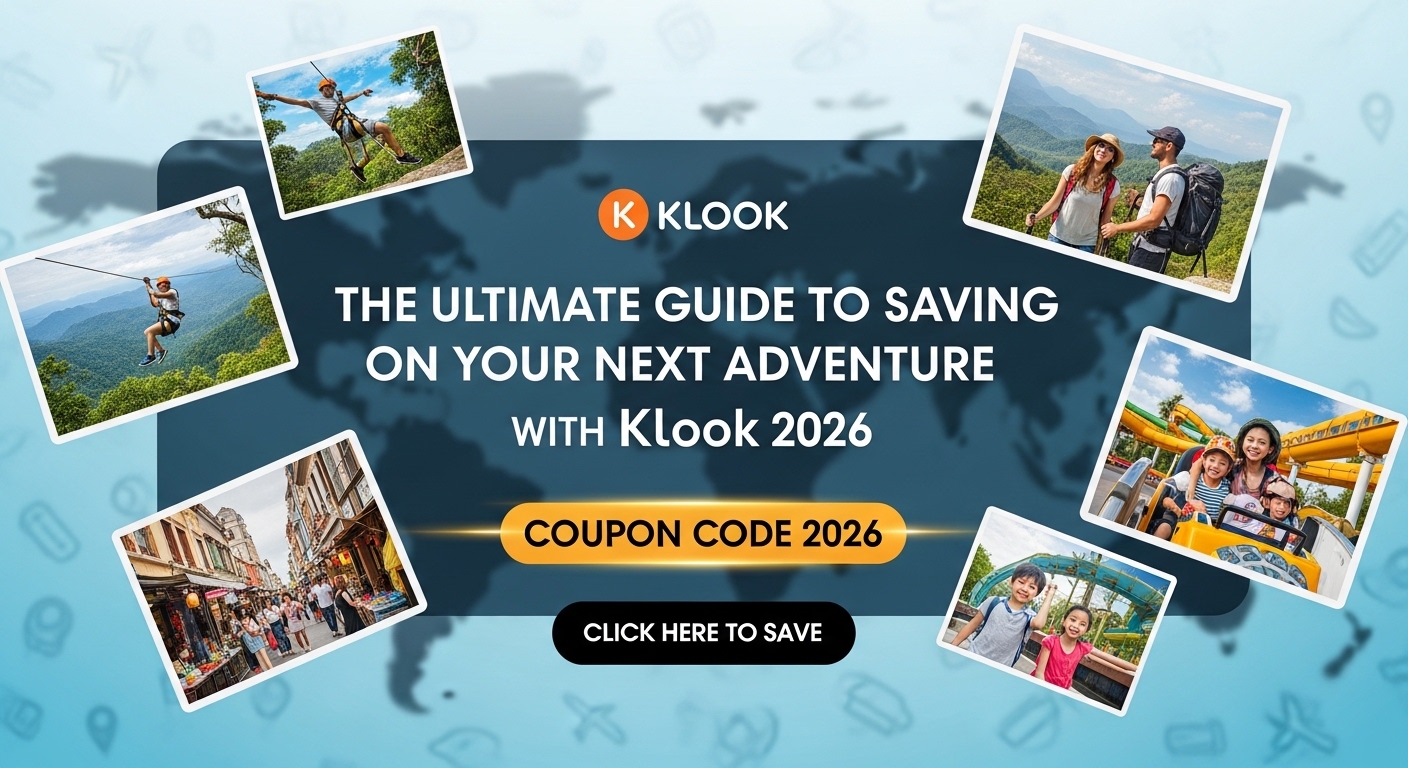 Klook Promo Code 2026 – Up to 80% OFF + Active Coupon Codes