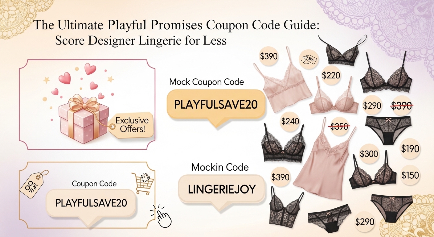 Playful Promises Coupon Code & Discounts | Save on Inclusive Lingerie 2026