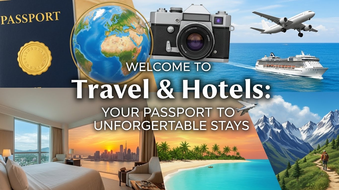 Travel & Hotals: Curated Stays & Insider Tips for the Modern Explorer